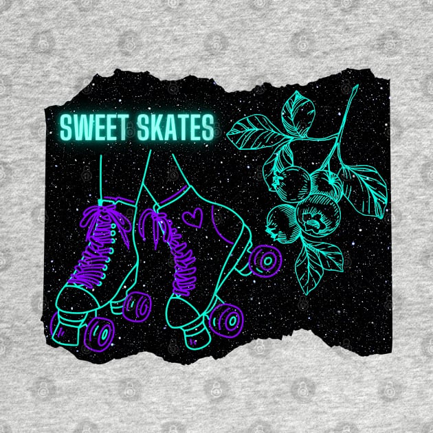 Blueberry Sweet Skates by Skate Galaxy